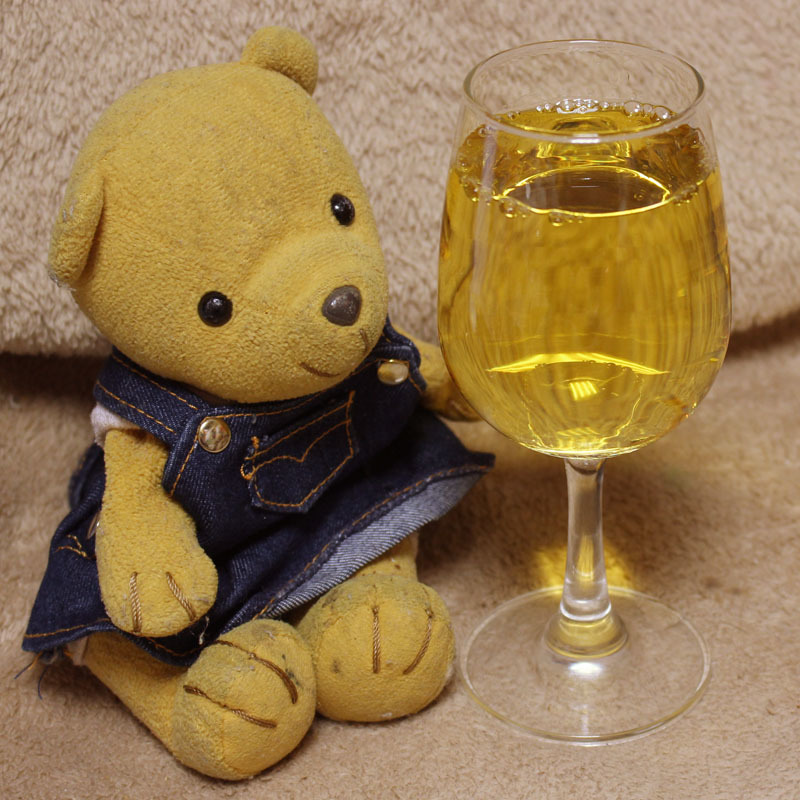 ブリッジス 貴腐ワイン グラスと 191125
