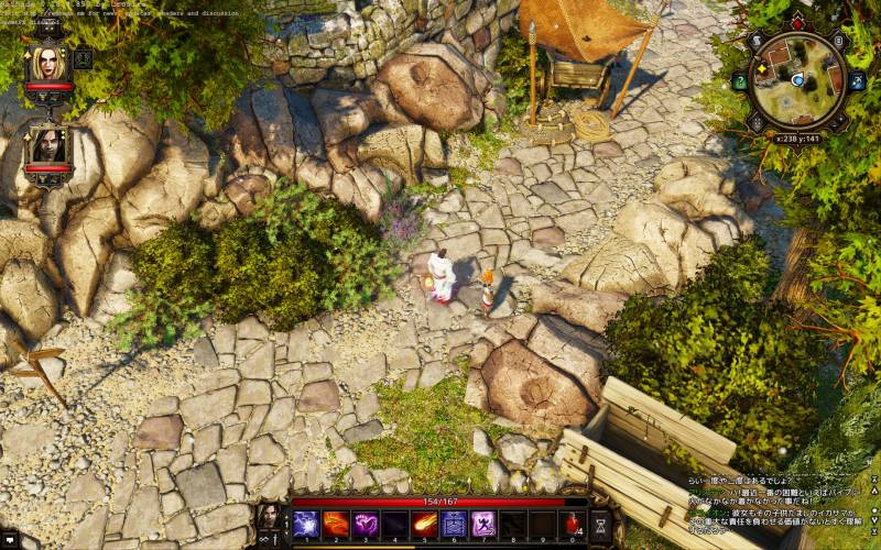 PC ゲーム Divinity: Original Sin - Enhanced Edition 日本語化とゲームプレイ最適化メモ、Mod 情報、DoS EE-MegaPack GraphicMod (4.5a) by A100N ＋ ReShade for DoS EE by vito740、ReShade 無効 スクリーンショット