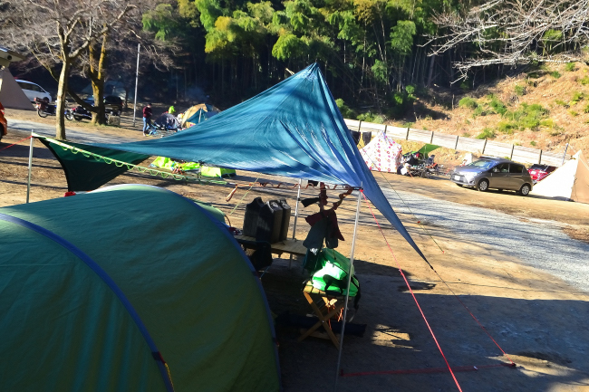 何がなんでもキャンプだし　道志川 緊急事態宣言　新型コロナ　キャンプブーム　亡弟　最後に見た清流　トイプードル　ココア　キャンプ犬　キャンプ総括