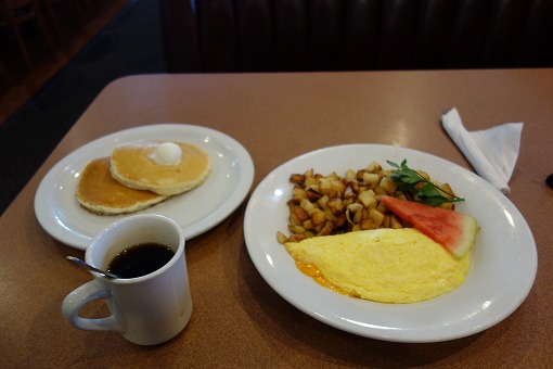 アメリカンな朝食