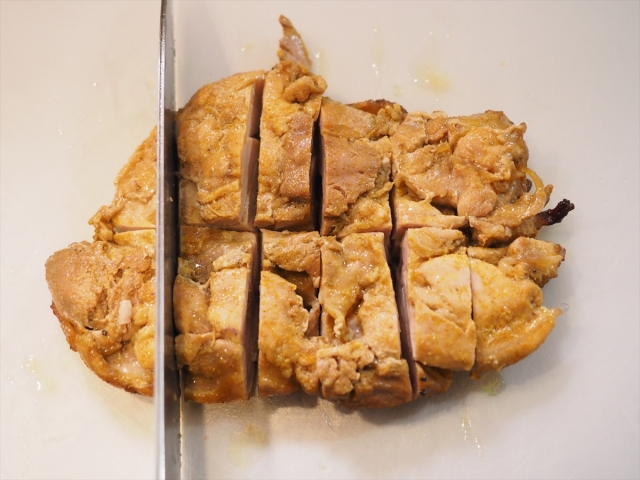 鶏むね肉のカレーぽん酢焼き020_R