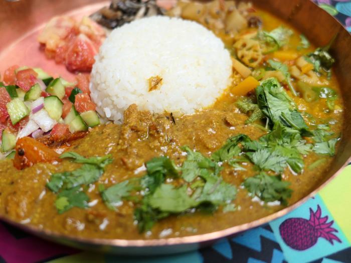 Curry plate