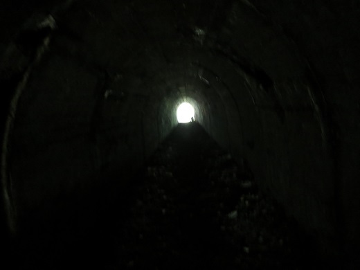 トンネルです