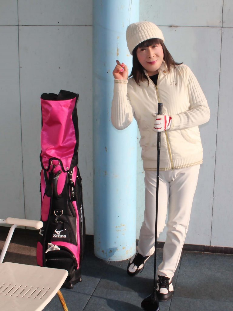 冬のゴルフ練習場A(7)