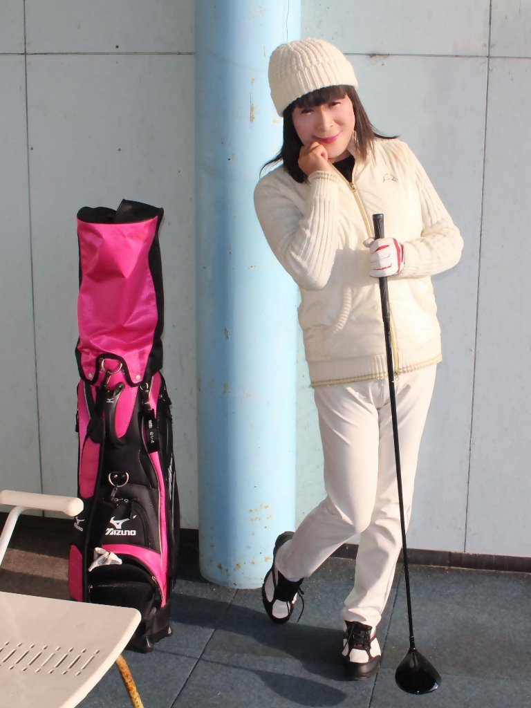 冬のゴルフ練習場A(8)