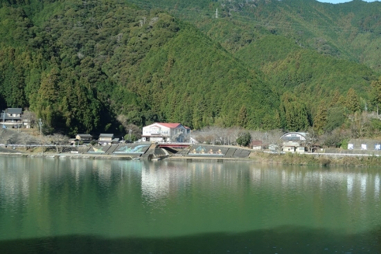 船明ダム湖　