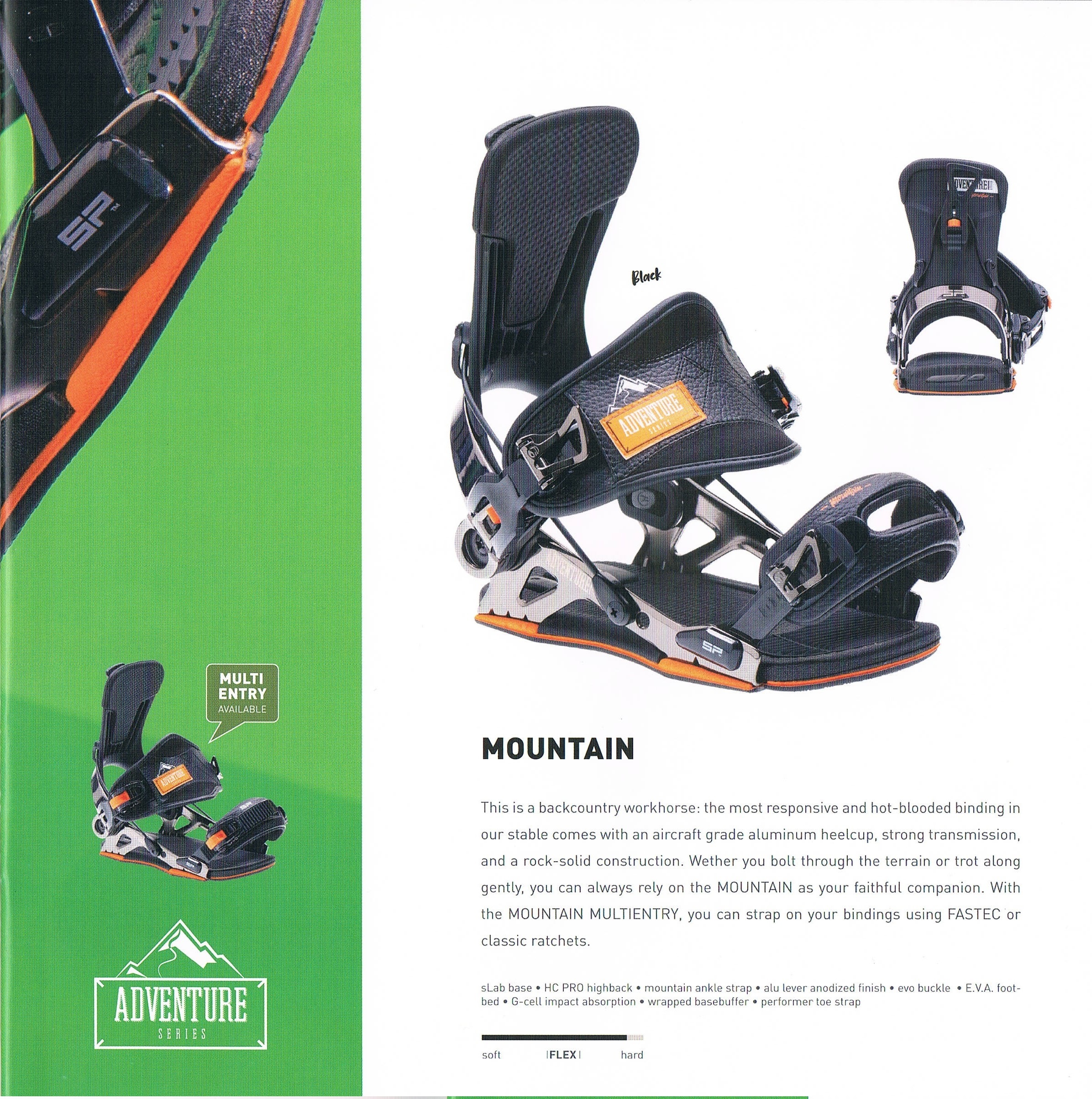 SP United Sp Mountain Ft Snowboard Binding 