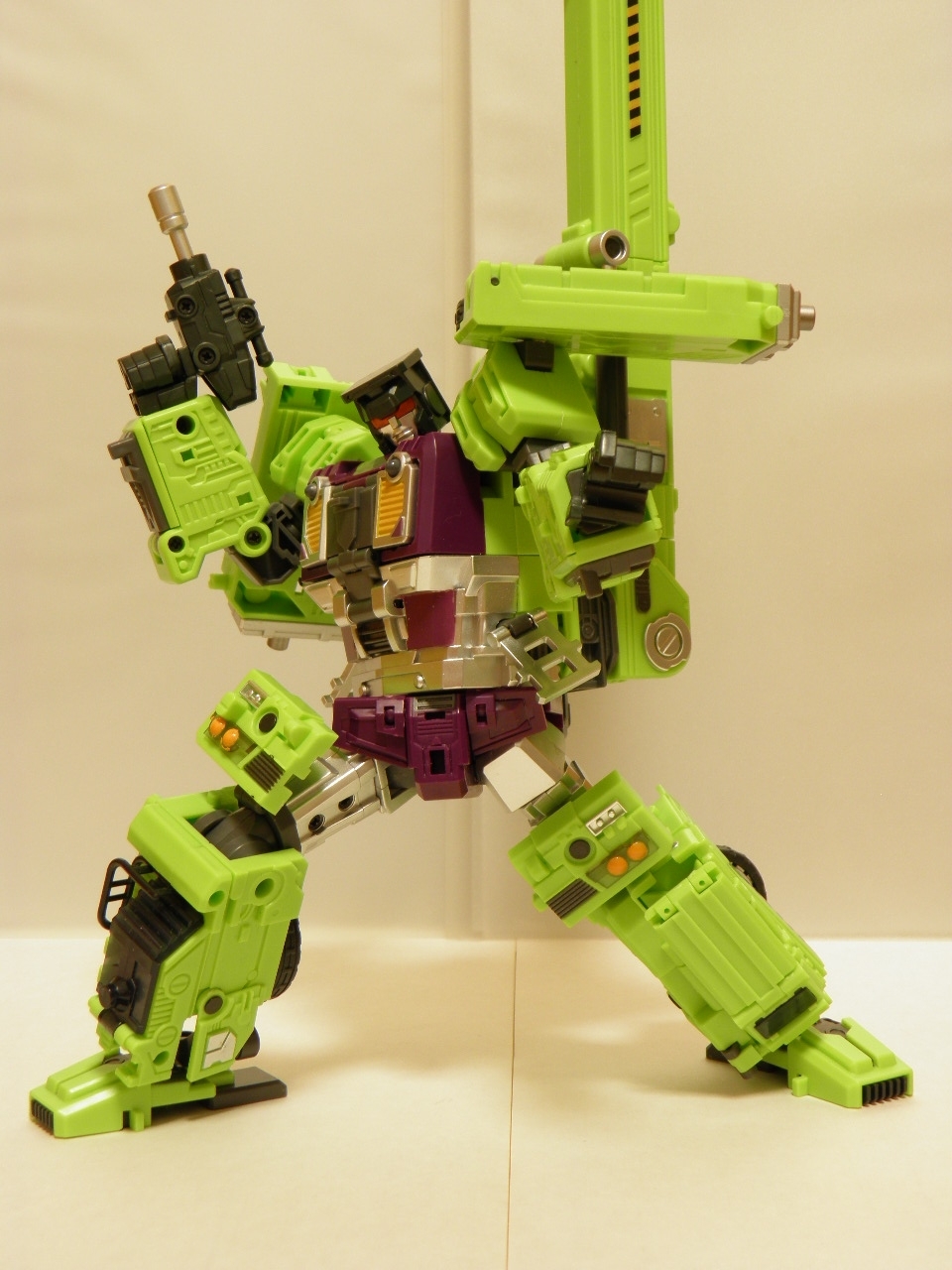 JINBAO社 BUILDER 拡大版 GT-1 Gravity Builder 変形 合体 ロボット 