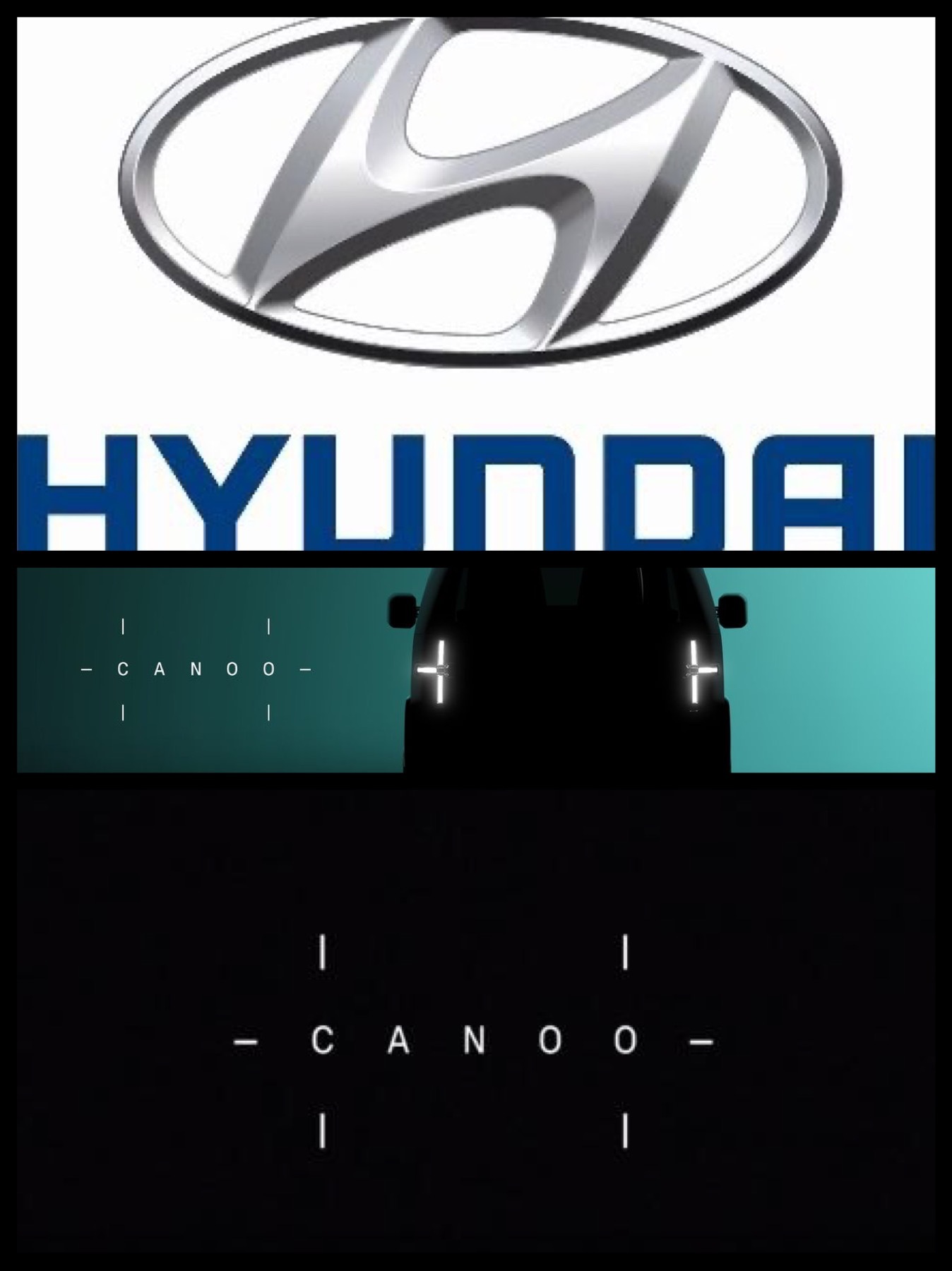 Hyundai canoo 現代自動車　カヌー提携EV