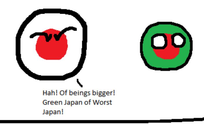 ポーランドボール 翻訳 バングラデシュ 日本の方が大きいよ ポーランドボール