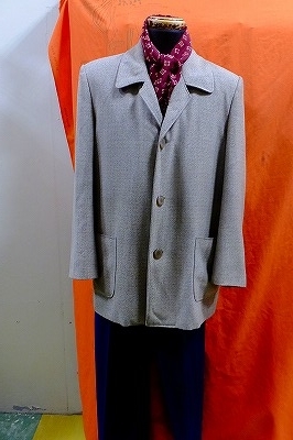 SAMANTHA’S VINTAGE 1930's ～ 1950's 40s 50s スーツの上からでも羽織れるコート カスリネップ ナッソー