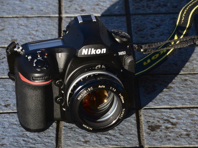 美品 Nikon ニコン NIKKOR-S.C Auto 55mm F1.2